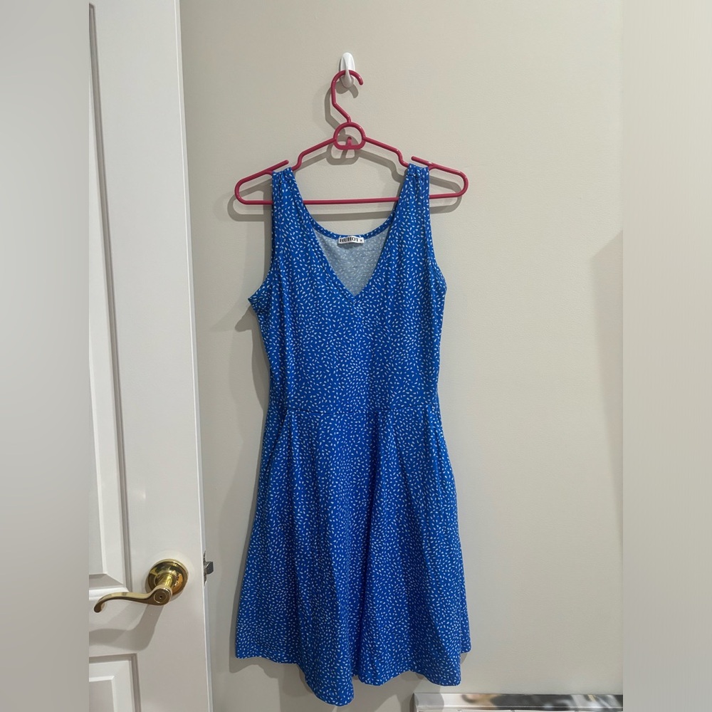 Blue dress